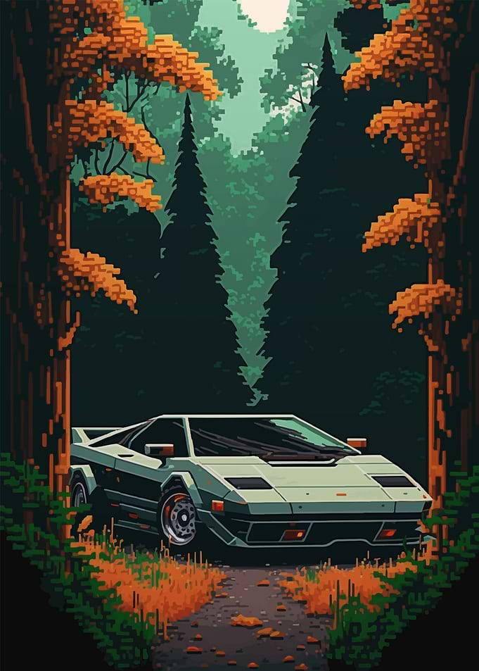 Lamborghini illustration