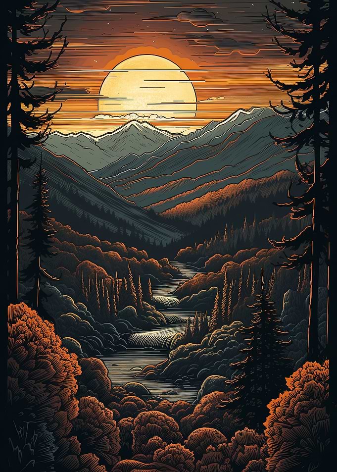 Great smoky mountain