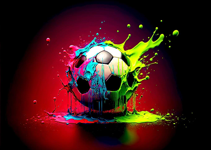 Soccer Colorful