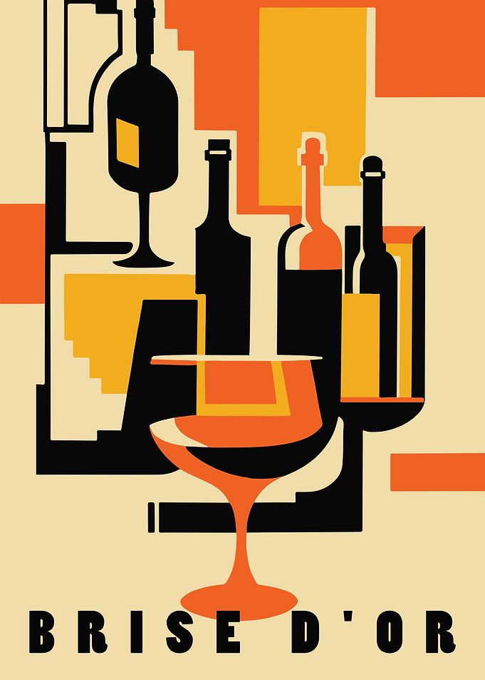 French Wine Poster