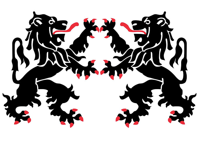 Heraldic Lions