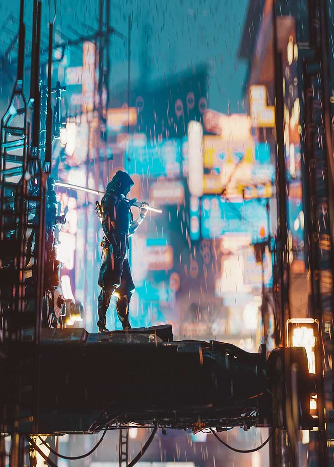 Cyberpunk Ninja
