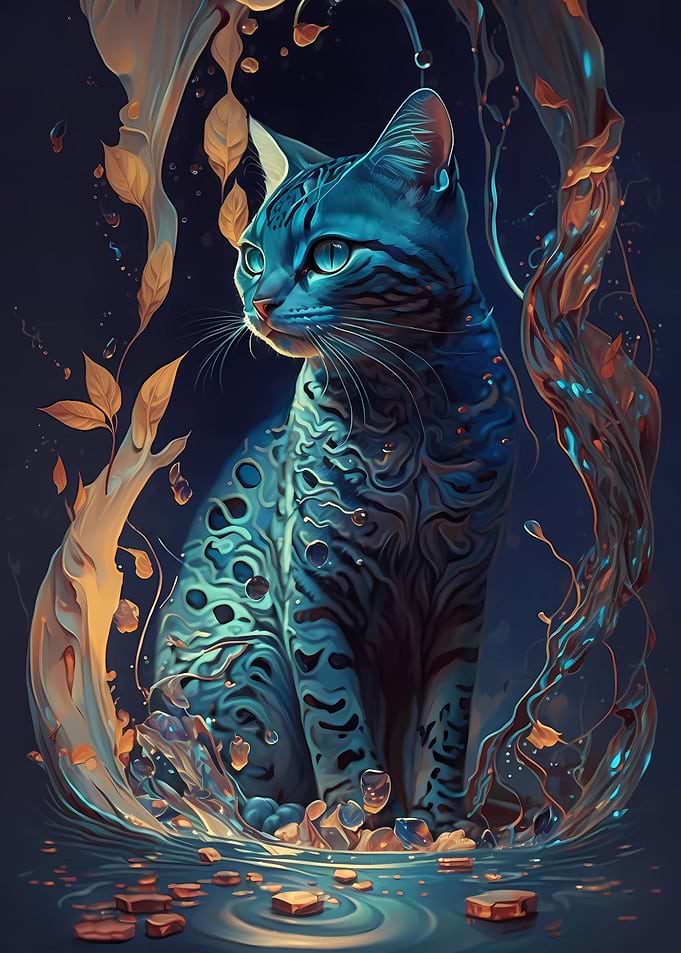 Pretty Bengal Cat