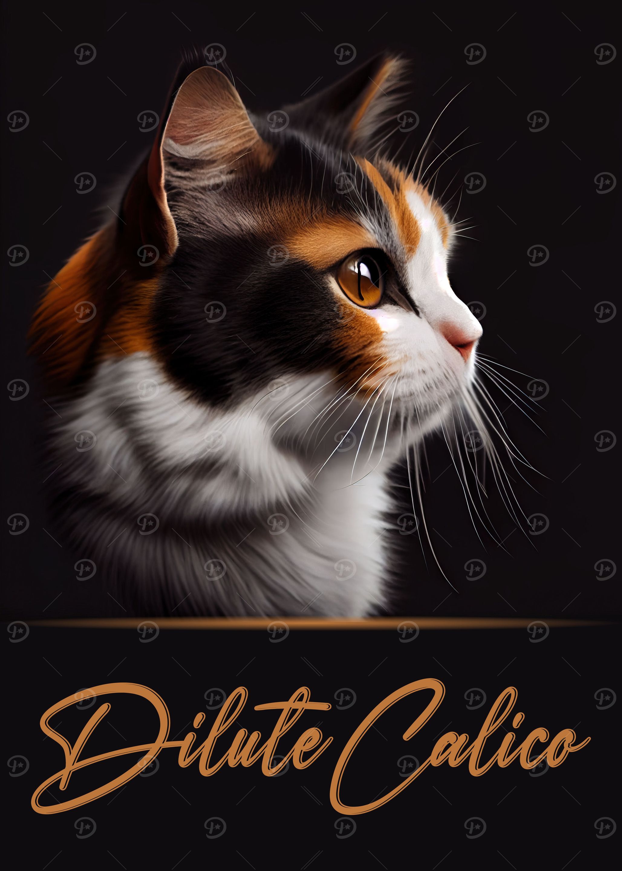 Elegant Dilute Calico