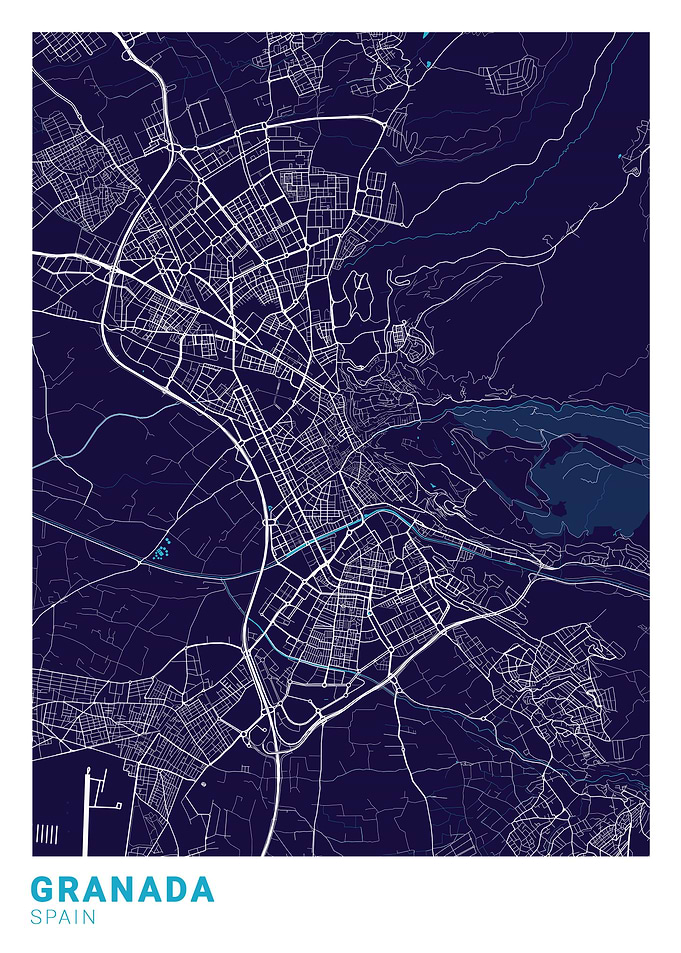 Granada City Map