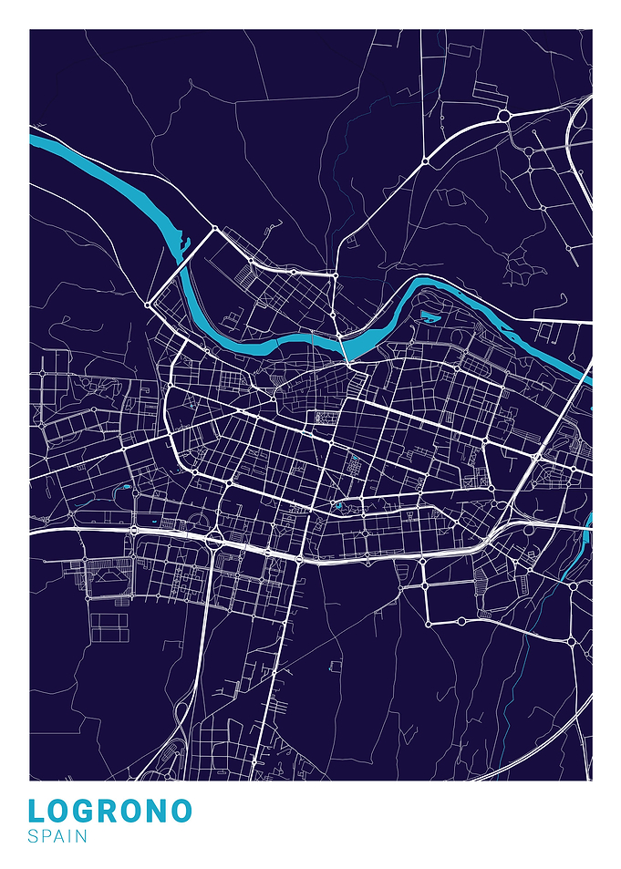 Logrono City Map