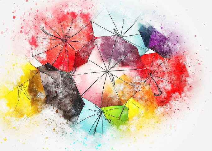 umbrellas