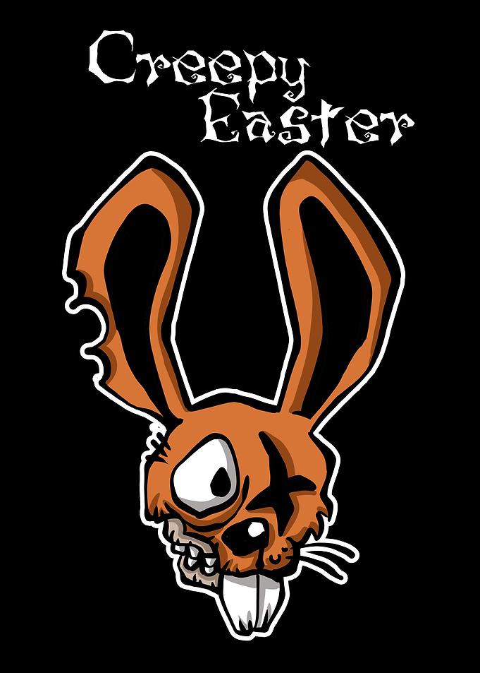 Easter Zombi bunny