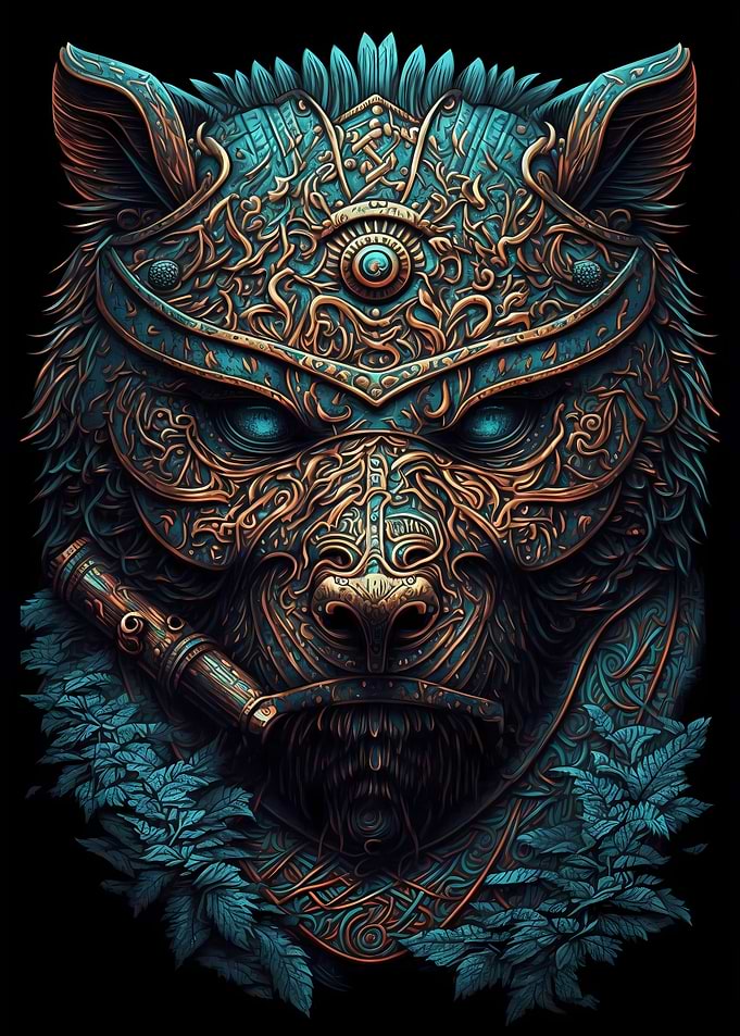 Mask Bear