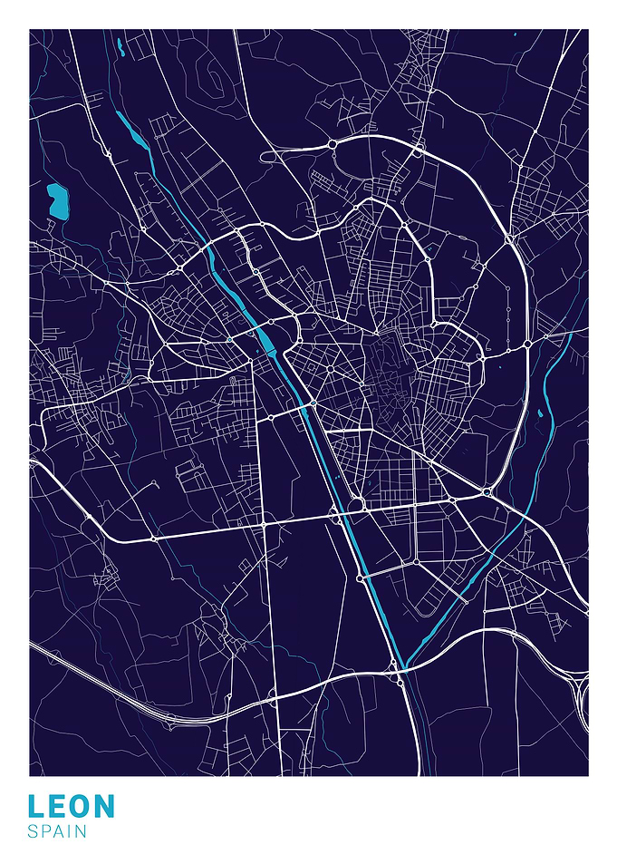 Leon City Map