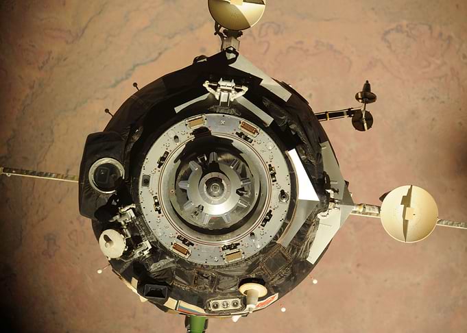 The Soyuz TMA16 spacecraft