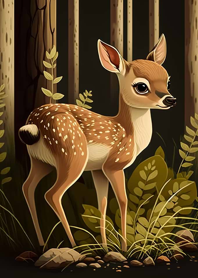 Cute Baby Deer