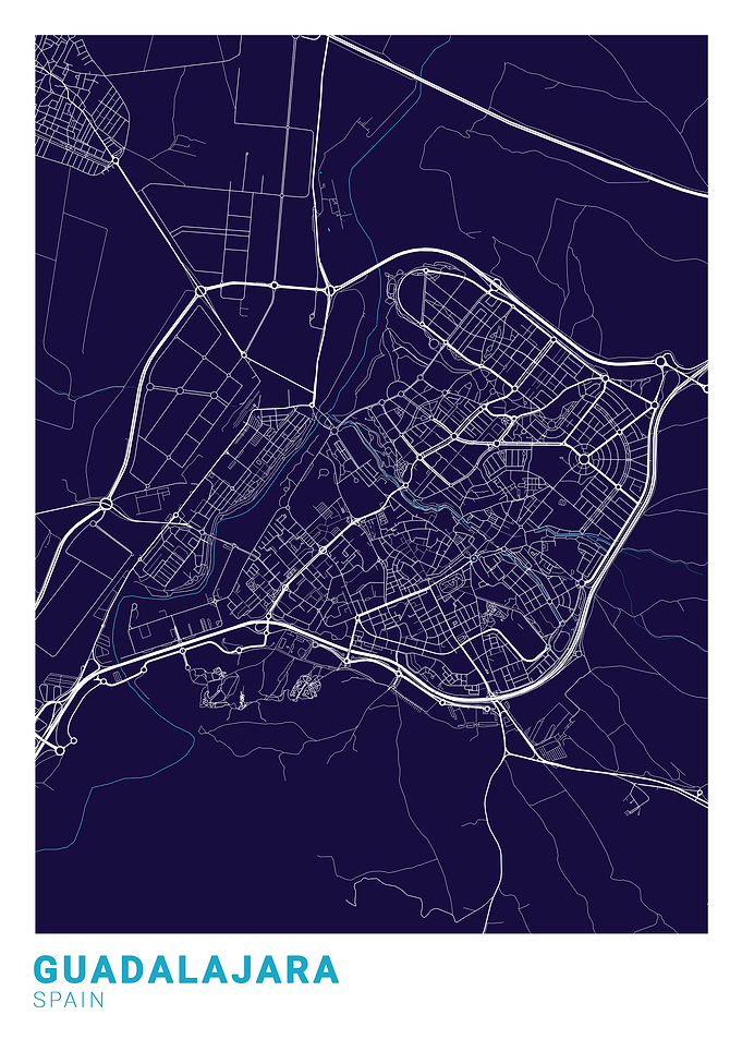 Guadalajara City Map