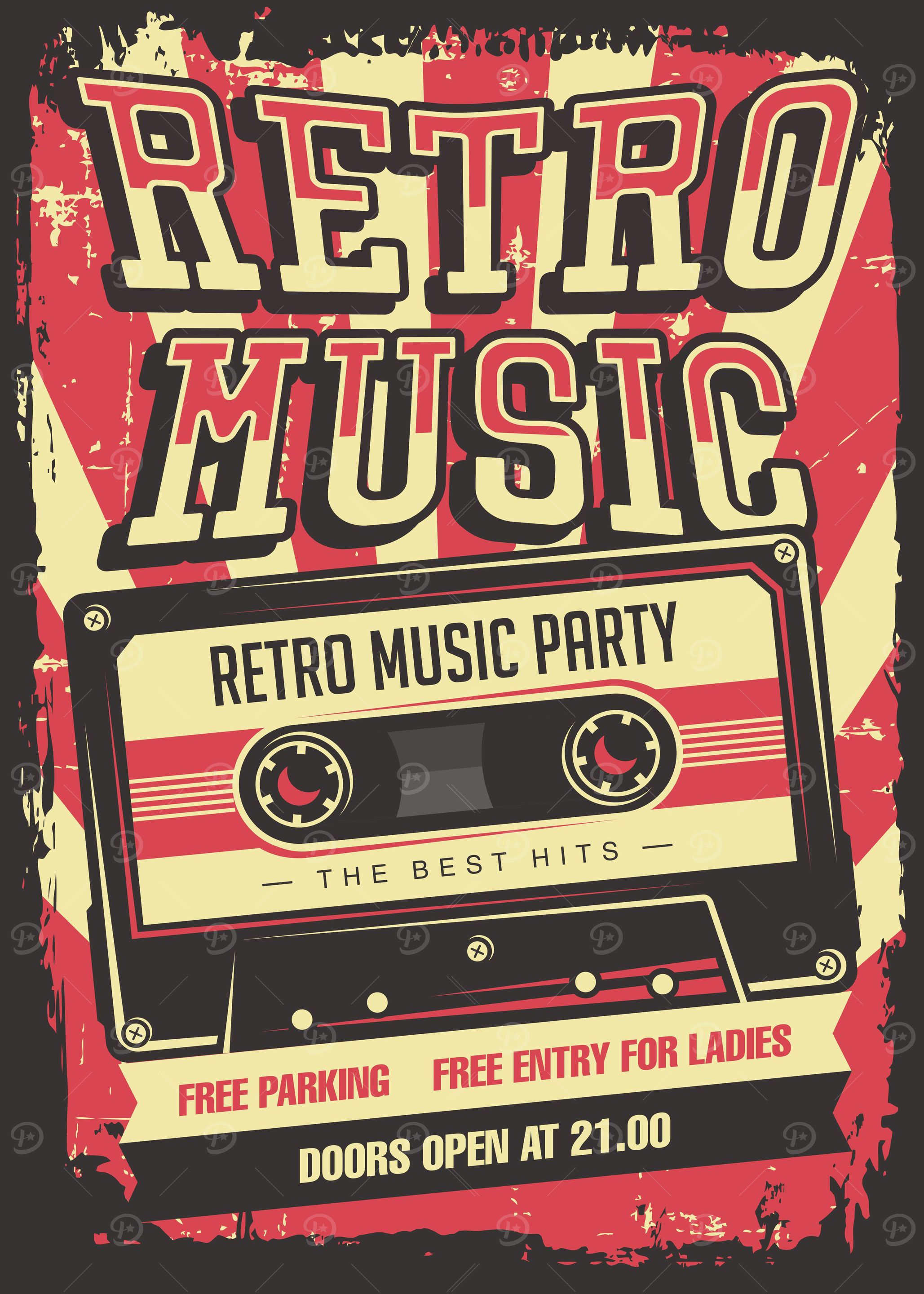Retro Music Signage
