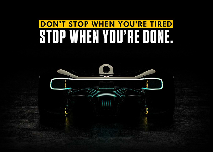 Dont stop when youre tired