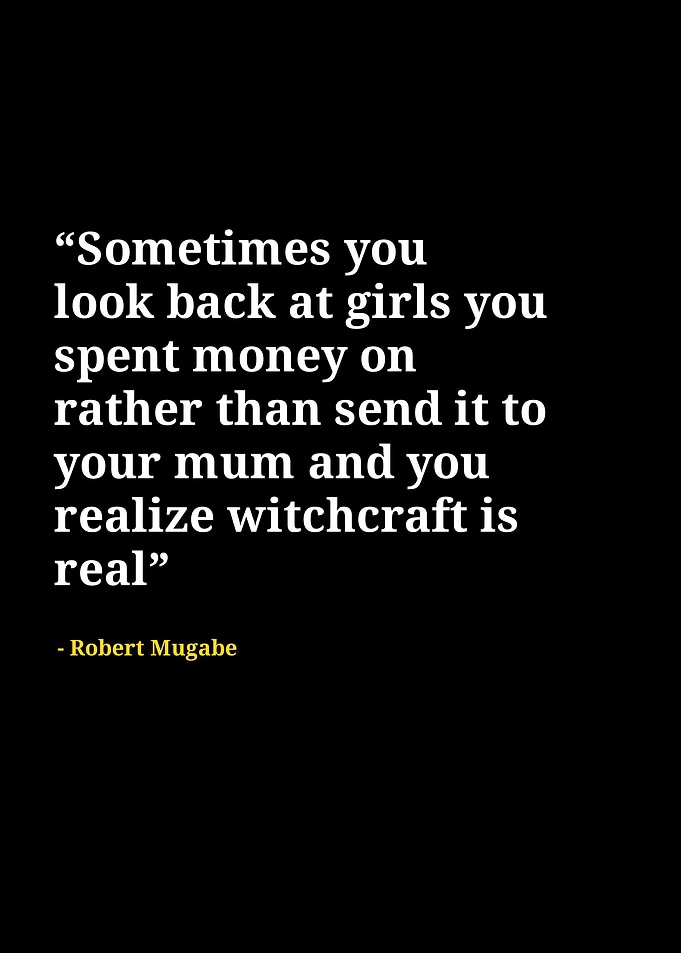 Robert Mugabe quotes