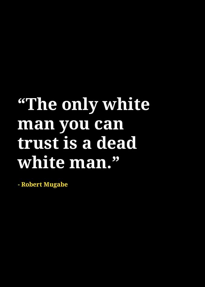 Robert Mugabe quotes