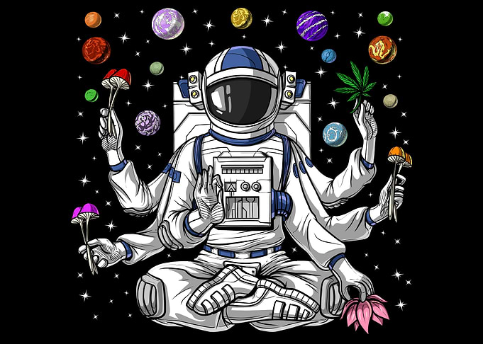 Space Astronaut Psychonaut