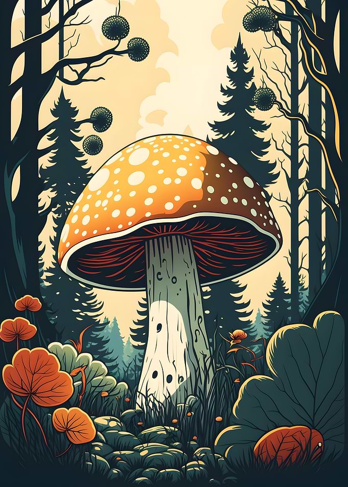 Big Mushroom Vintage