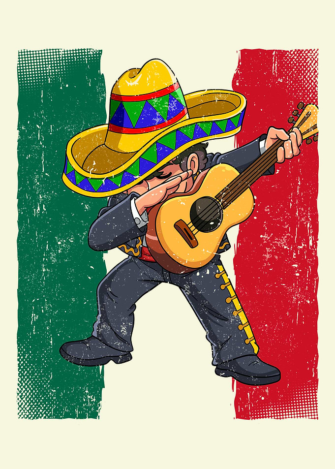 Dabbing Mexican Mariachi
