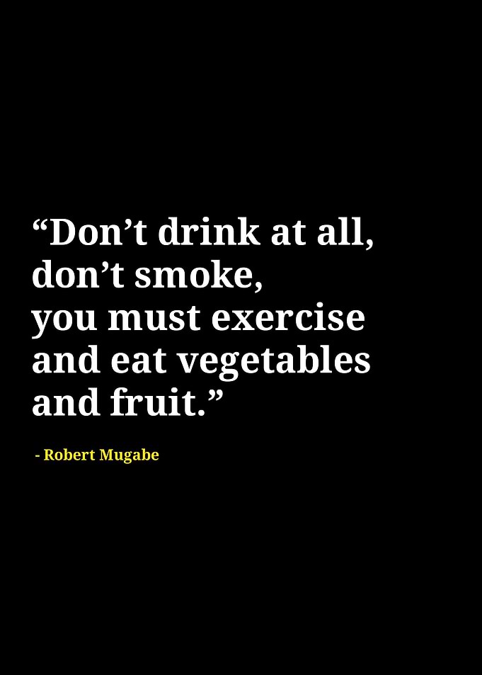 Robert Mugabe quotes