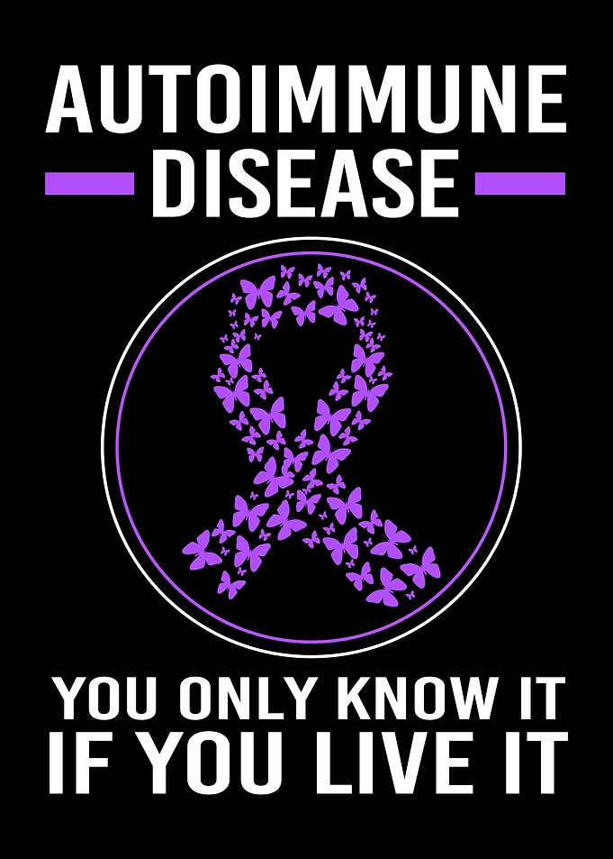 Purple Ribbon Autoimmune