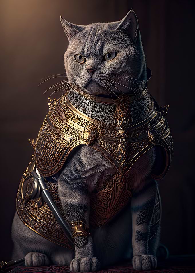 British Cat Knight