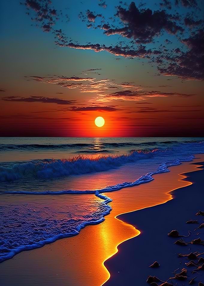 stunning sunrise