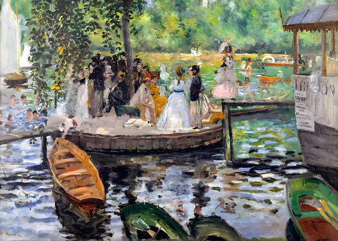 Claude Monet Grenouillere