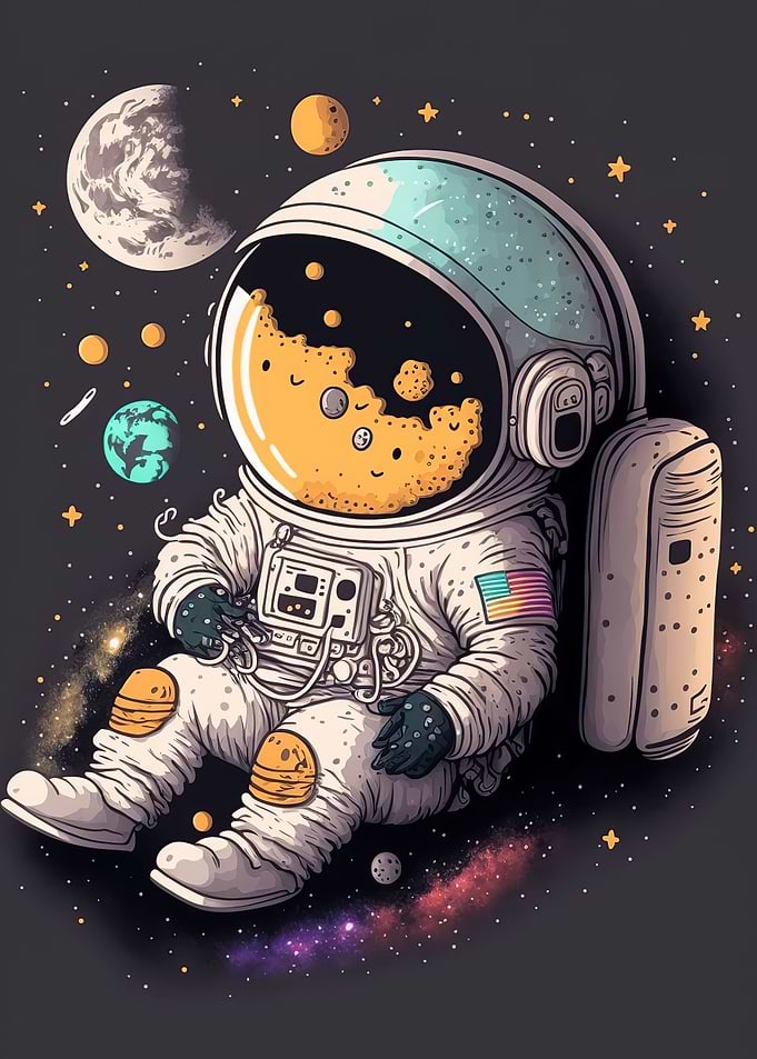 Astronaut in space