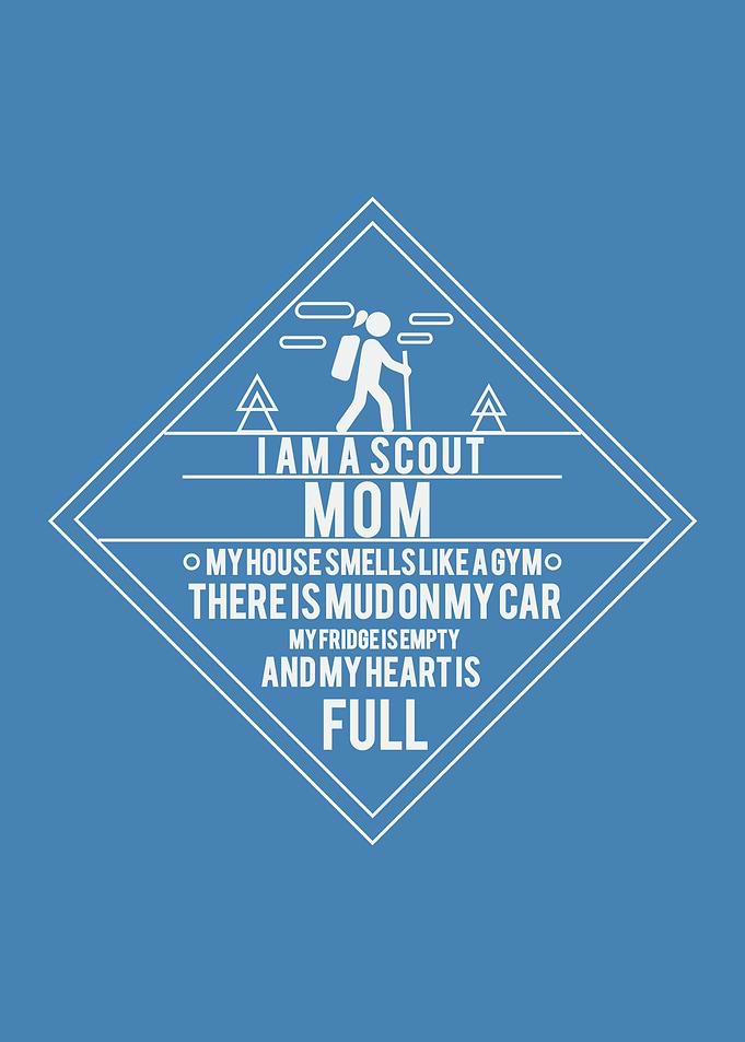 Scout Mom TShirt for Moth