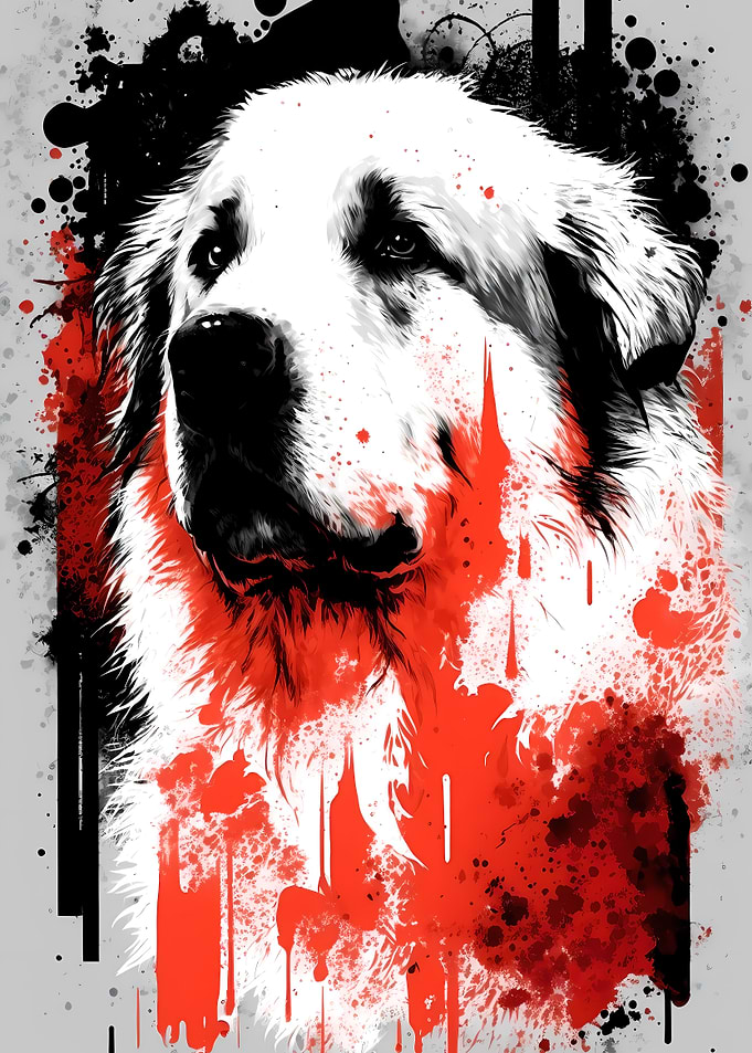 Great Pyrenees Portrait