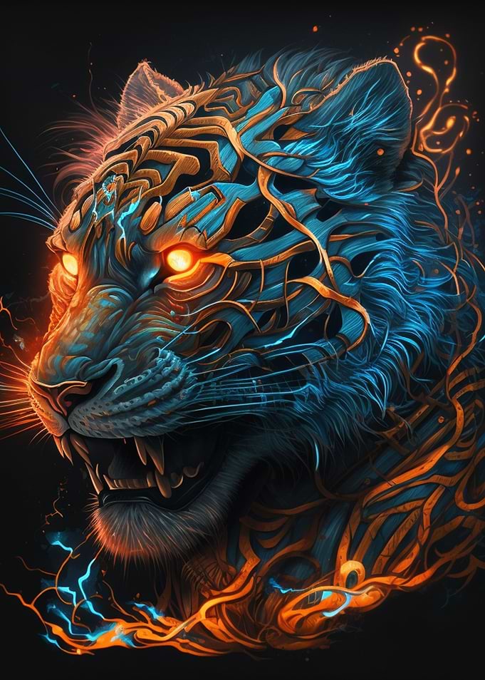 Monster tiger