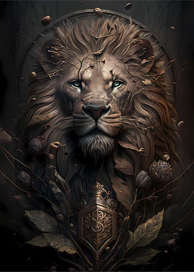 Wooden Lion