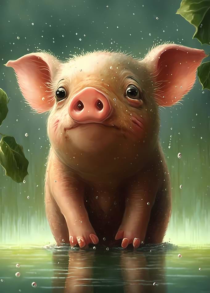 Storybook Pig