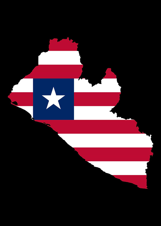 Liberia map