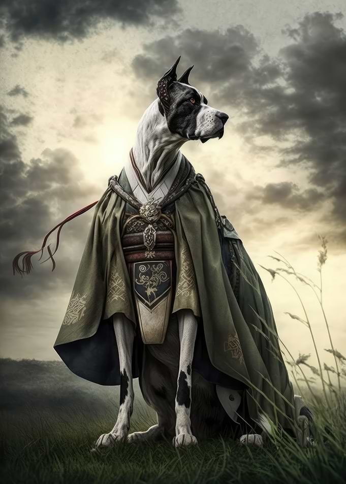 Samurai Great Dane
