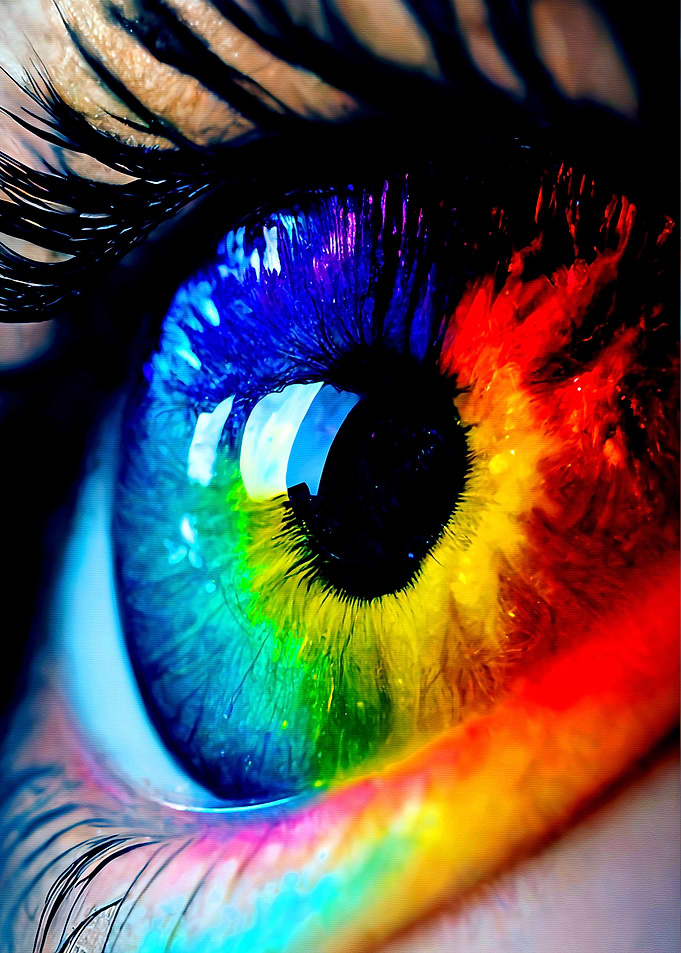 Colorful Eye
