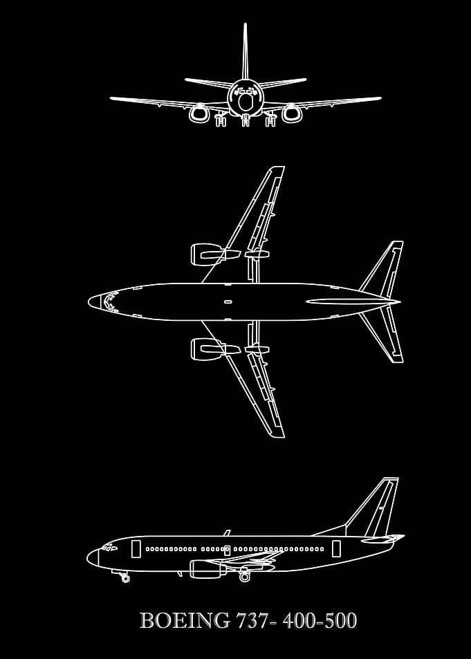 BOEING 737 400500