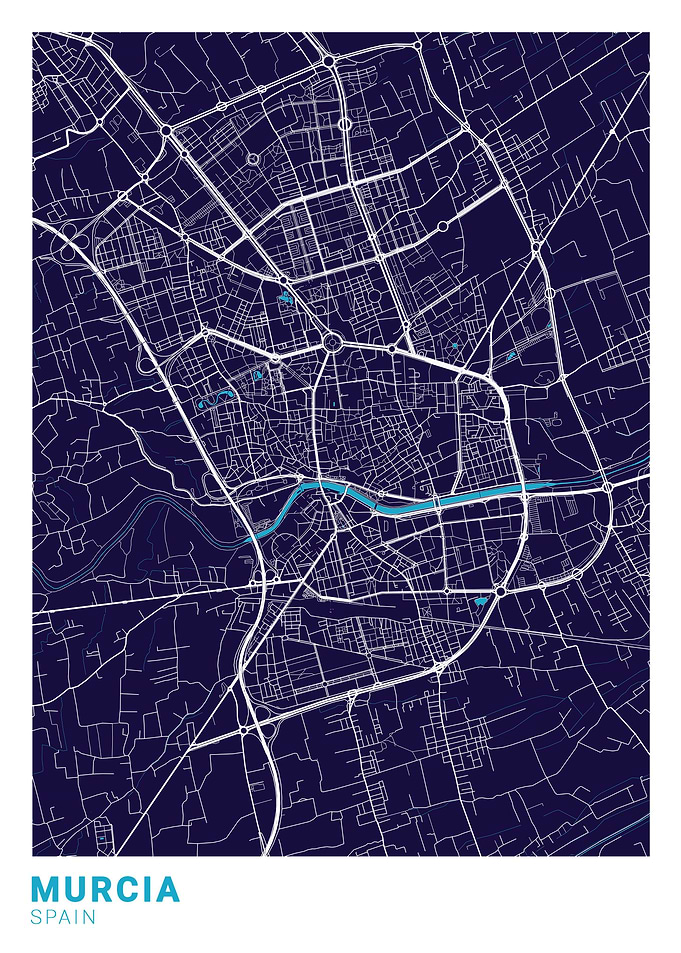 Murcia City Map