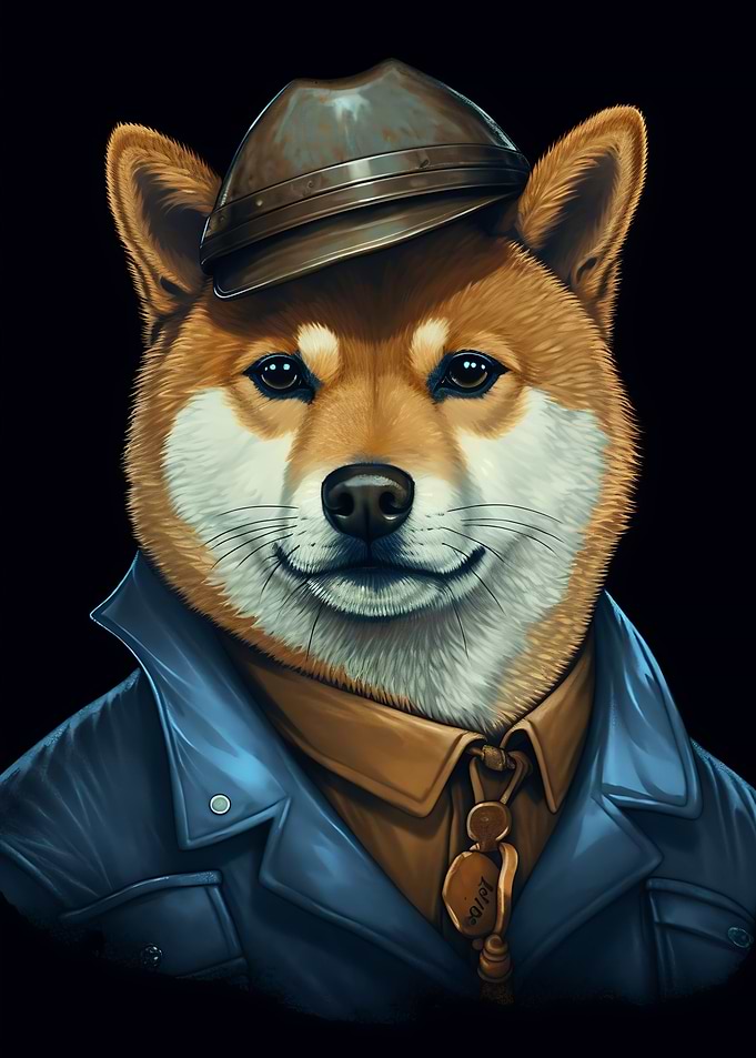 Blue Collar Shiba