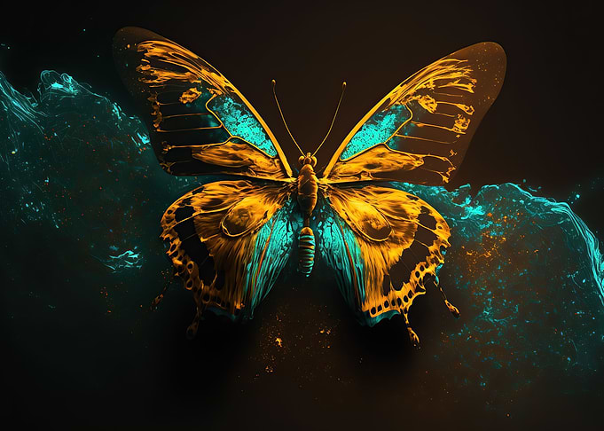 Colorful butterfly