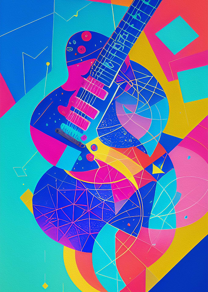Cosmic Mysterious Guitar