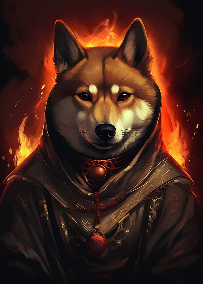 Shiba Fire Mage