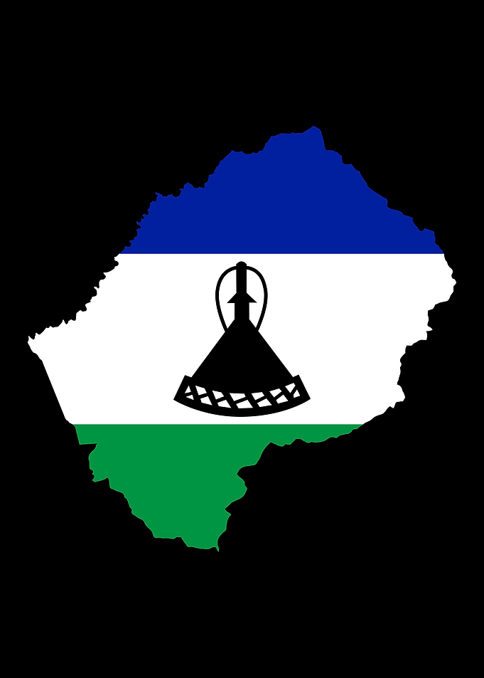 Lesotho map