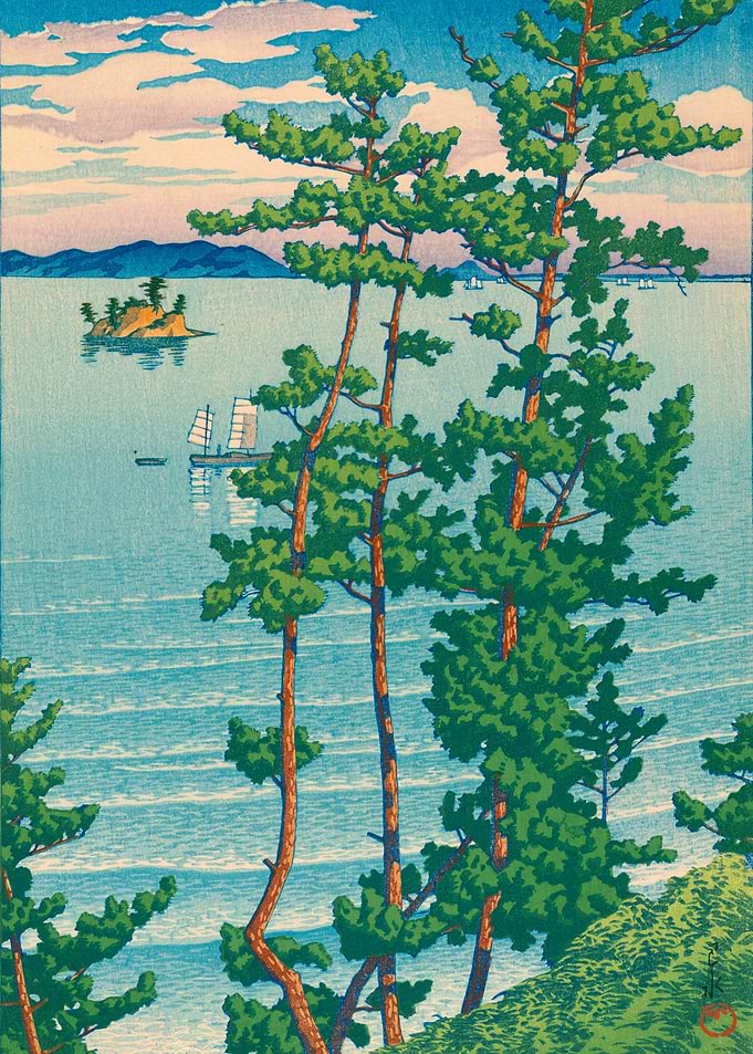 Kawase Hasui Nishi Park