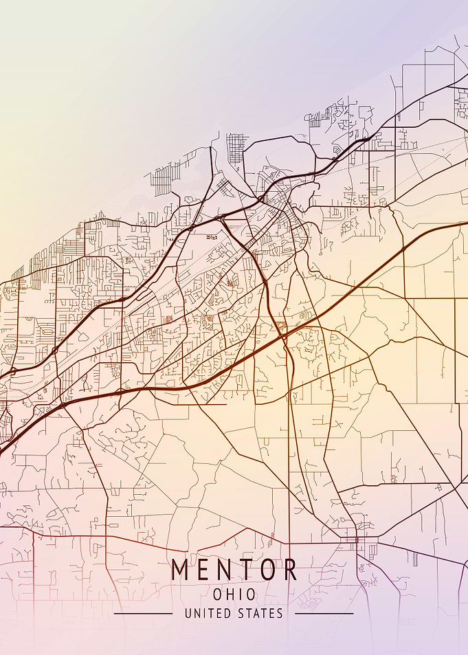 Mentor USA City Map
