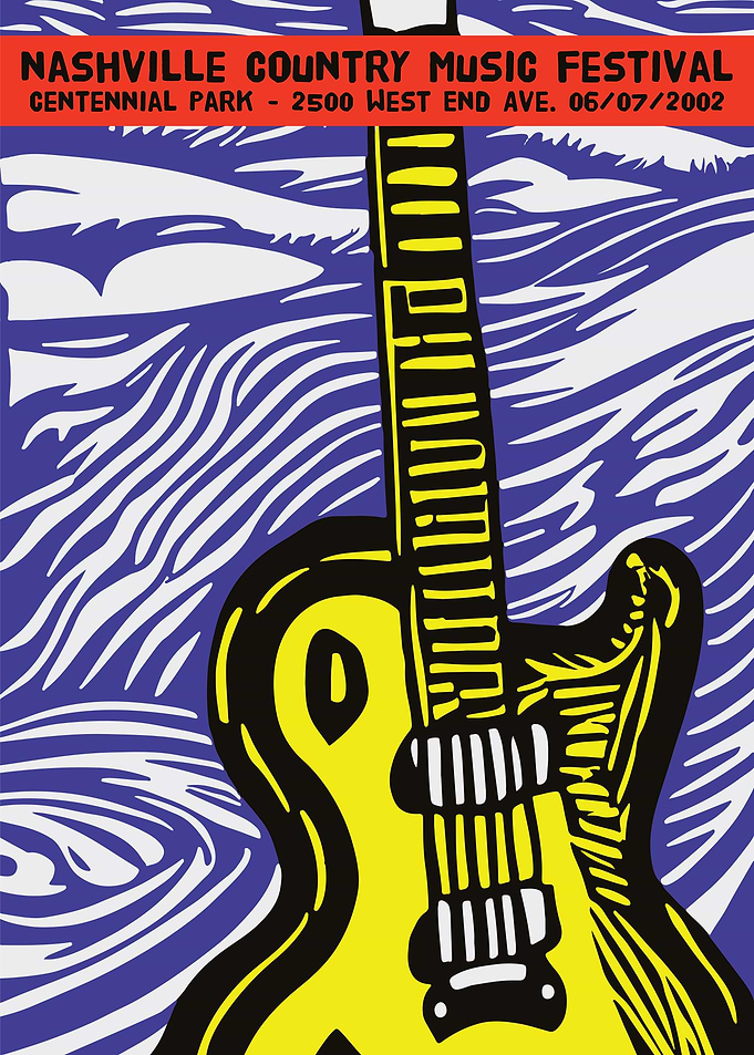 Country Music Poster