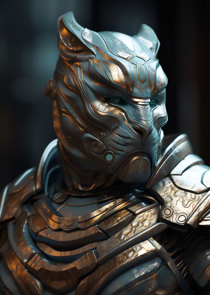 Damascus Armor Tiger