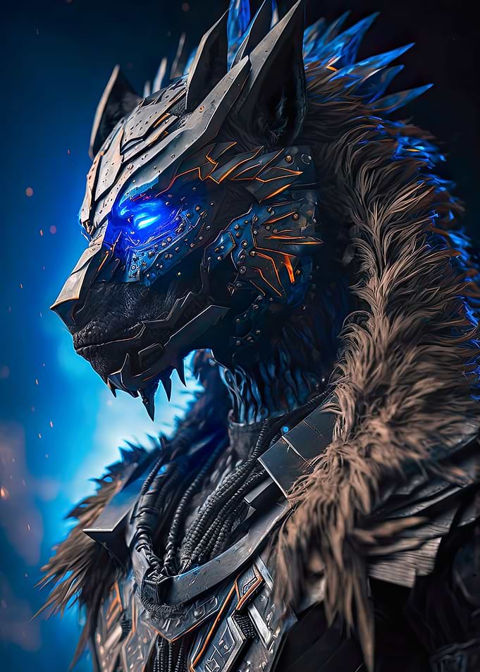 Blue Tiger Warrior